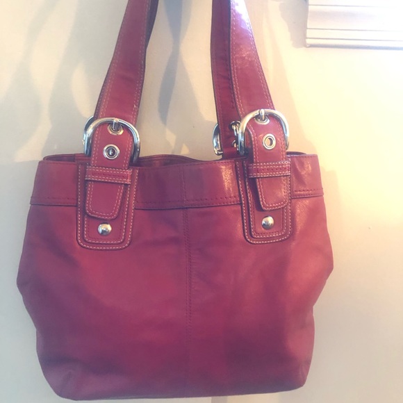 GENUINE LEATHER VINTAGE COACH LEGACY SATCHEL WITH SERIAL NUMBER.  MAKE AN OFFER - Picture 3 of 15